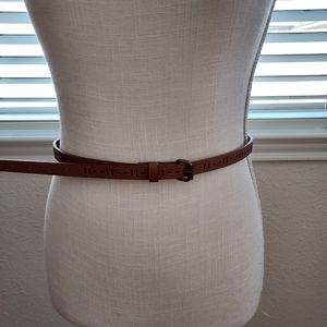 SIZE LARGE ELYSIAN STYLE PERFORATED LEATHER BELT